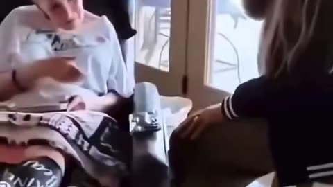 She wiped away non-existent tears, has headlined multiple speeches before...