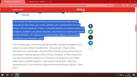 Jornalismo é mais saudável com assinaturas do que com anúncios, diz Frias