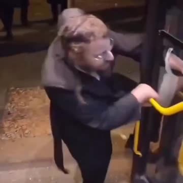 Jew tries to ride for free