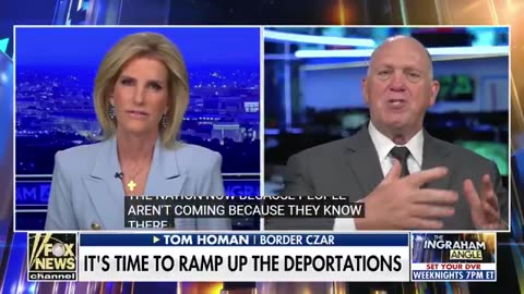Homan revealed that deportation operations have already exceeded historic levels