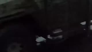 Ukrainian Soldiers Jump Out of Vehicle to Detonate Russian Ambush Drones on the Ground