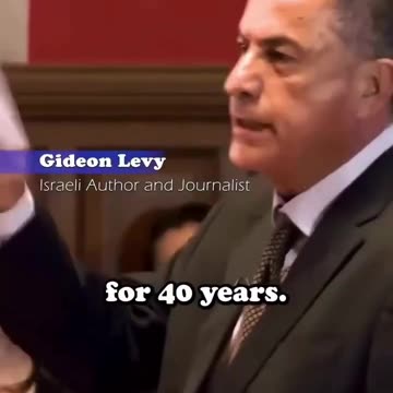 Gideon Levy , bravo .👏🏻👏🏻👏🏻👏🏻