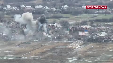 Ukrainian fighters gave away their mortar positions and location.