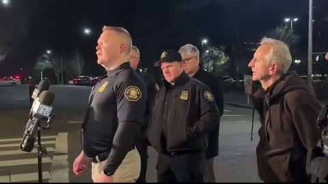 TWO Officers Shot outside of Lloyd detention facility in Portland, Oregon.