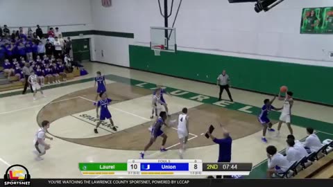 DECEMBER 12 2025 HIGH SCHOOL BASKETBALL: Laurel Spartans VS Union Scotties