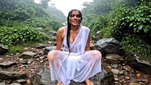 ₹500 Mein 24 Hours Challenge ⛈️ _ Pahadi Village Girl Survives Rainy Day Adventure
