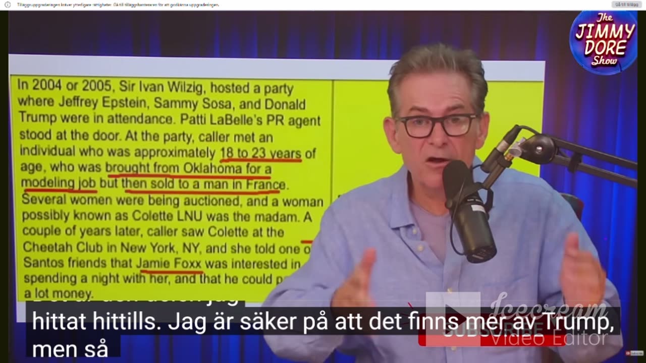 Trumpvåldtäkter i Epsteinfilerna