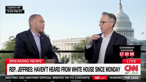 Hakeem Jeffries REGRETS going on CNN, Jake Tapper just embarrassed him.