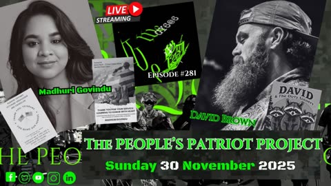 THE PEOPLE'S PATRIOT PROJECT- WE GOT YOUR 6 @ 6:00 Episode #281