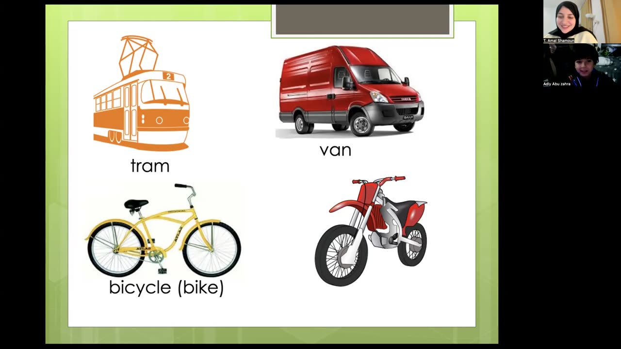 Travel and transportation Class (7) Part (1)