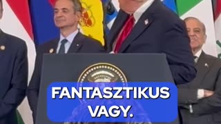 Trump calls Hungarian Viktor Orban a GREAT Leader on Middle East Peace Summit