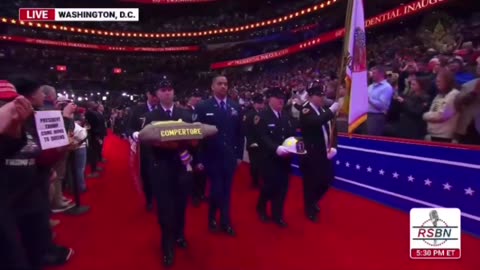 Corey Comperatore Is Honored At The Start Of Trump's Inaugural Parade