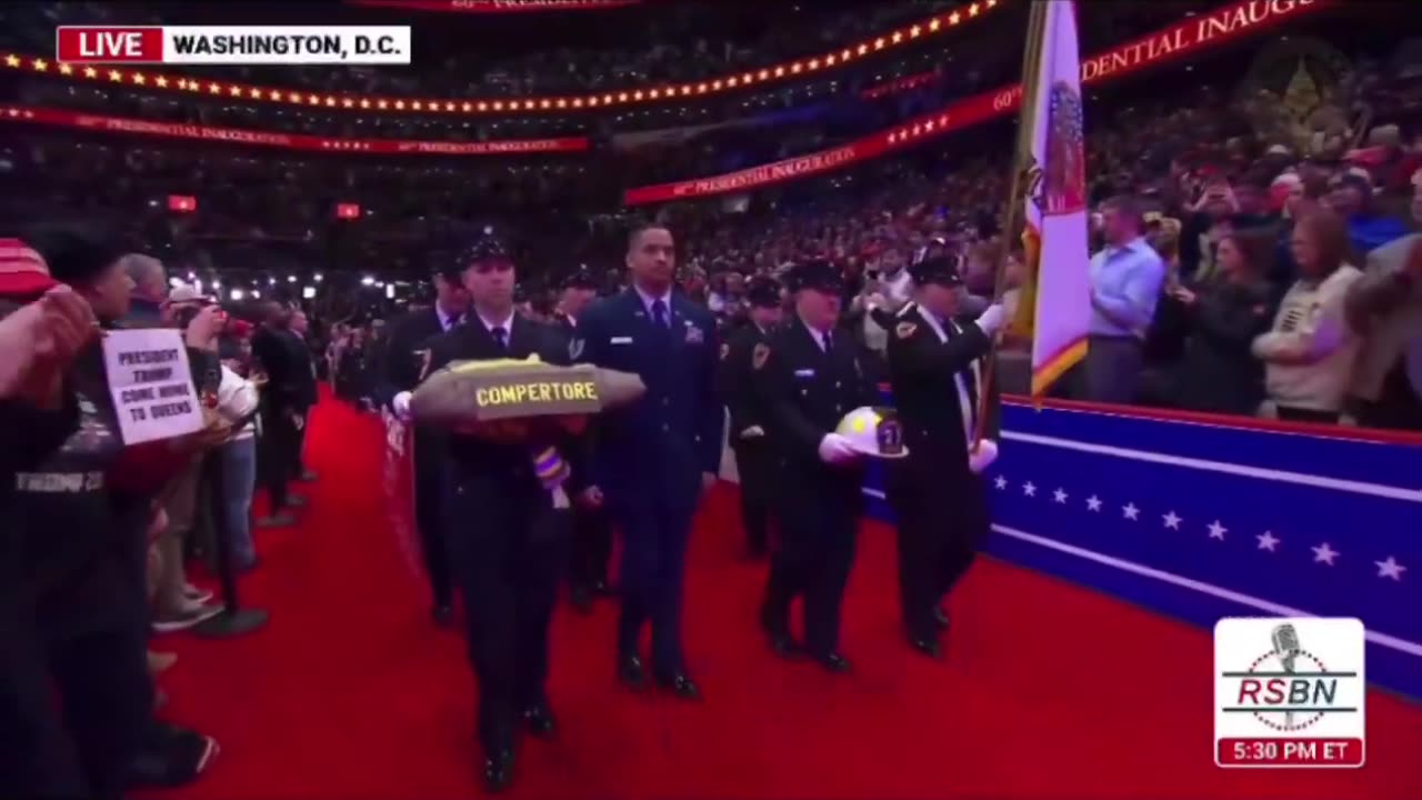 Corey Comperatore Is Honored At The Start Of Trump's Inaugural Parade