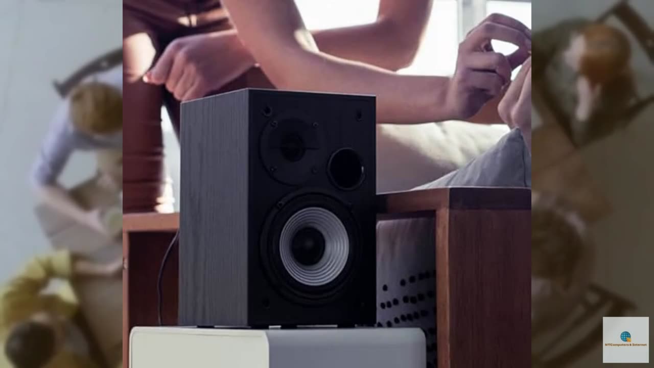 Edifier R980T 4" Active Bookshelf Speakers - 2.0 Computer Speaker - Powered Stud