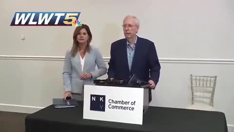 REMEMBER THIS? McConnell when asked if he was seeking reelection in 2026.