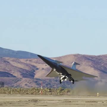 Lockheed Martin X-59 Completes First Official Flight Test