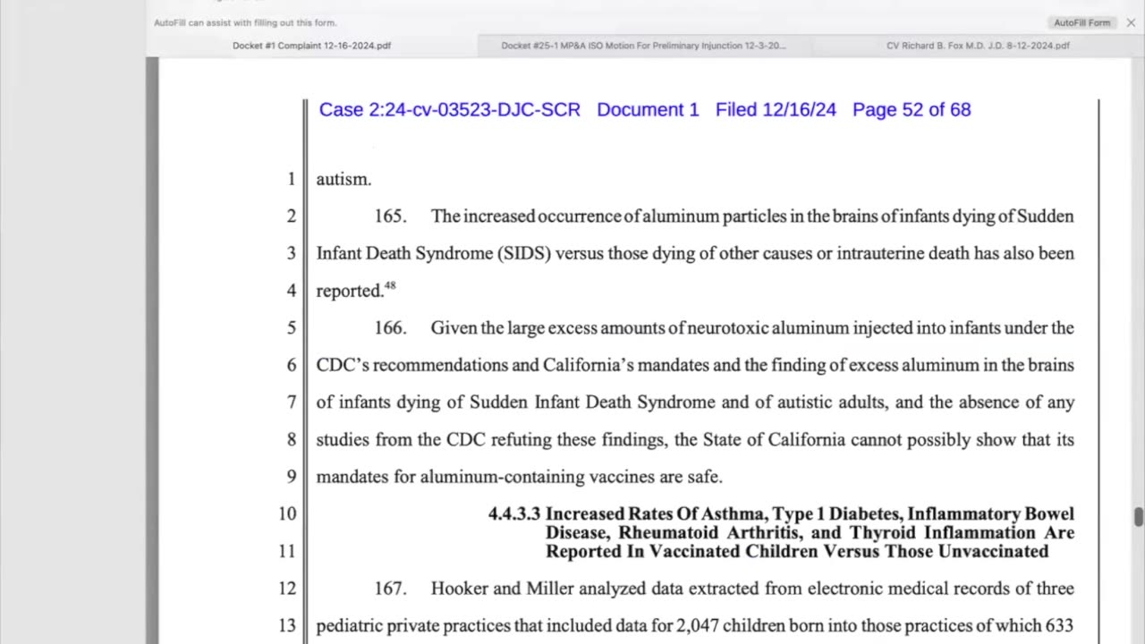 Legal Warrior Club - Dr. Fox's Lawsuits v. Newsom Dec 30 2025 - HD 720p