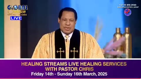 LIVE - Global Communion Service on March 2ND, 2025 with Pastor Chris.