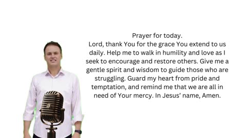 A Devotional on Galatians 6:1