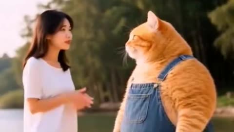 Omg 😱😱 cat saves girl life ! Crocodile attack 🐊!