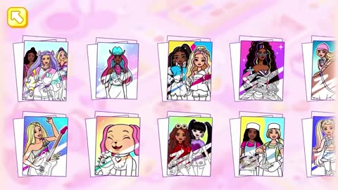 001. Barbie Color Creations Official Game Trailer Netflix