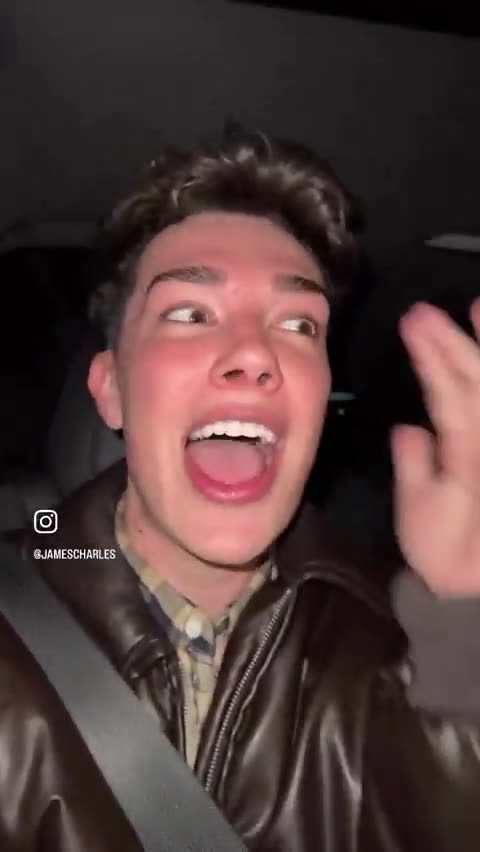 TikToker James Charles reacts to TikTok going dark: