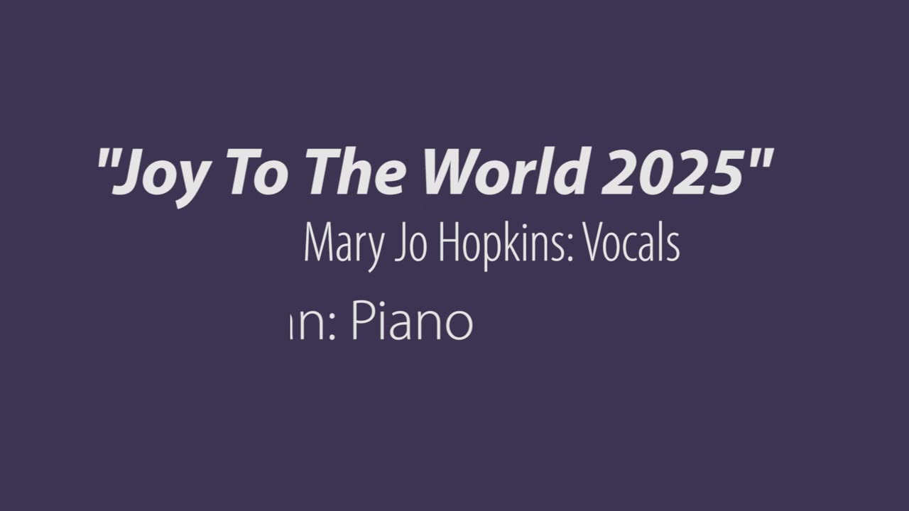 Joy To the World by Mary Jo Hopkins