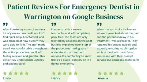 Need an Emergency Dentist Warrington? We’re Here to Help