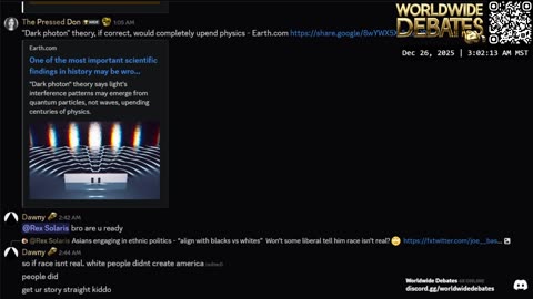 0247 WIDESTREAM - Worldwide Debates - YouTube/Twitch/Rumble