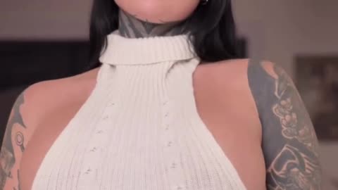 🍒 Pretty Lady With Tattoos And Big Tiddies 💯🔥