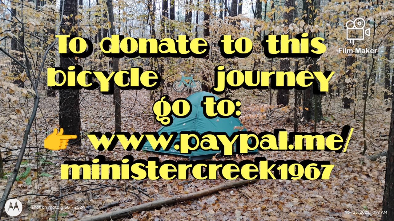 Camping 🏕️ deep in the Hoosier National Forest