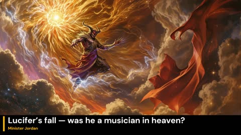 Lucifer’s fall — was he a musician in heaven?