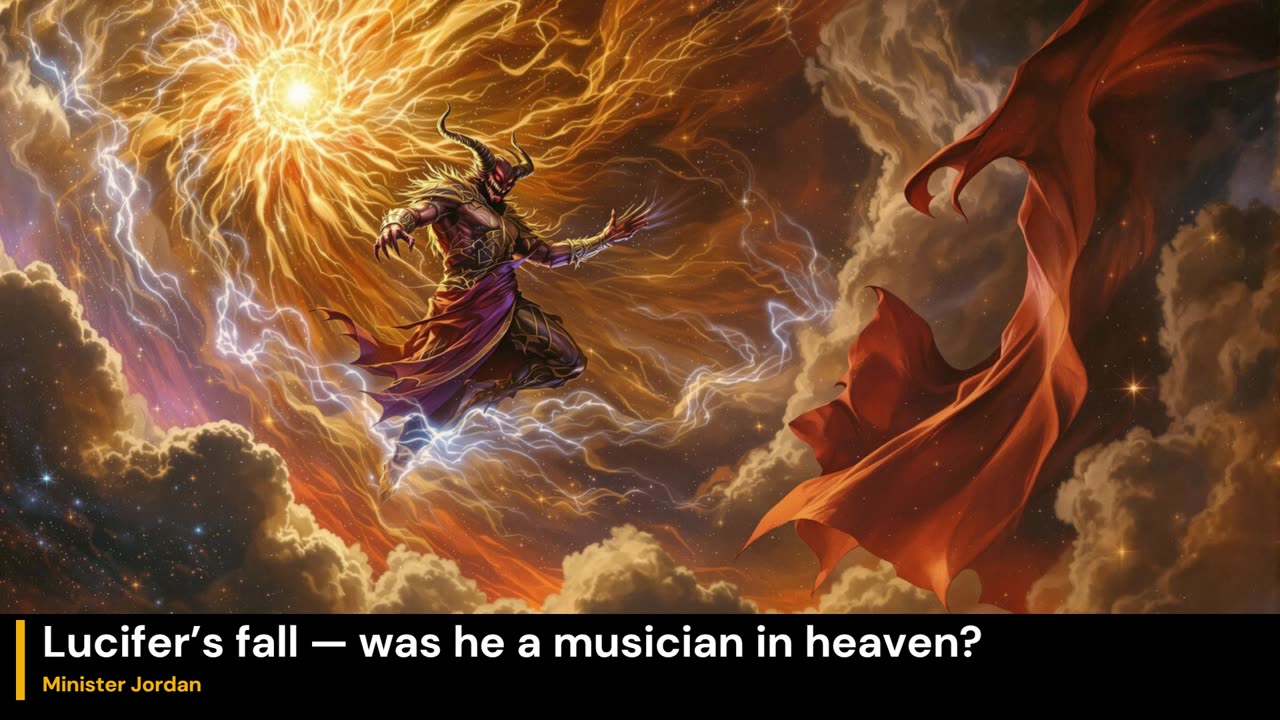 Lucifer’s fall — was he a musician in heaven?