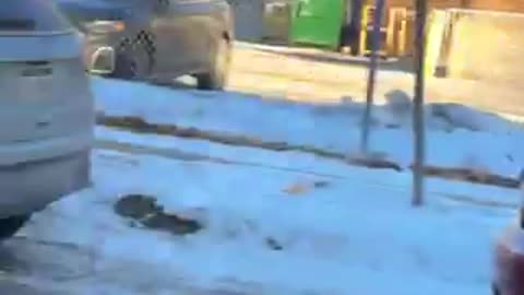 Liberal terrorists BUSTED OUT THE WINDOWS OF EVERY VEHICLE they walked by in Minneapolis