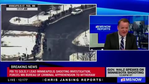 Phillip Bump starts fake crying over left wing activist who tried to run over the ICE agent