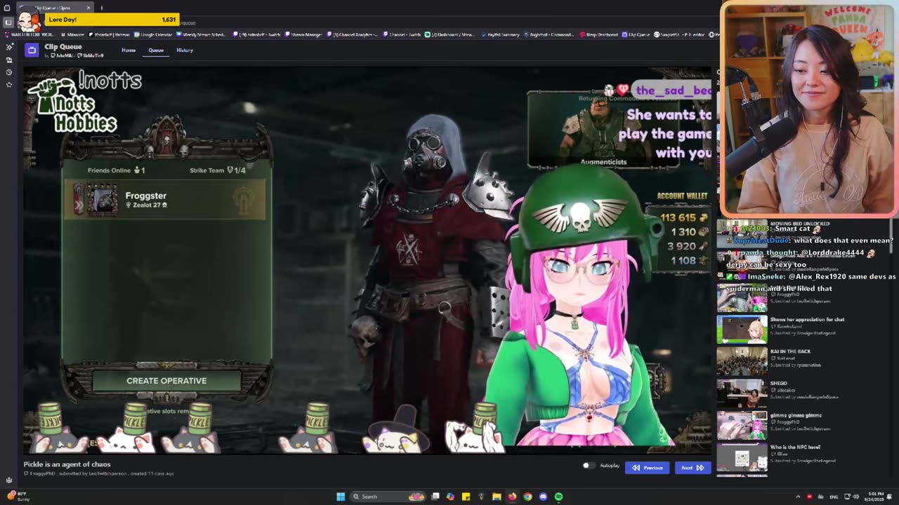 [9/24/25] Twitch Clips~! SEND EM IN BOIYOS ⧹O^O⧸ + SIlksong