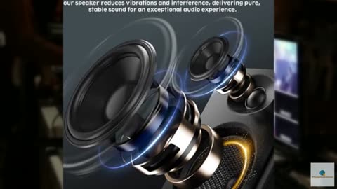 OHAYO 60W Computer Speakers for Music and Gaming, Active Bluetooth 5.3, Stereo 2