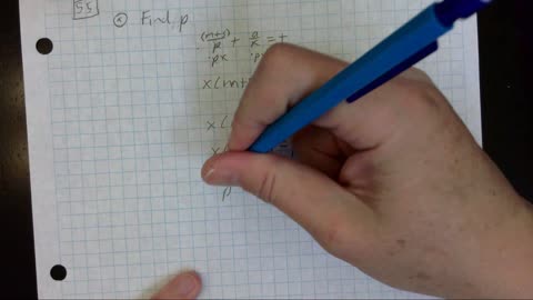 Saxon Algebra 2 Lesson 55 (a)