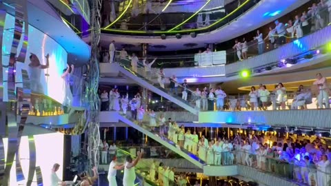 White Party at MSC Seaview 🤩🤗