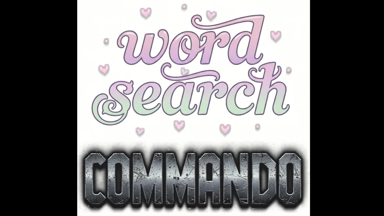 Word Search Commando - Indie Game Main Theme 4 - Final Version