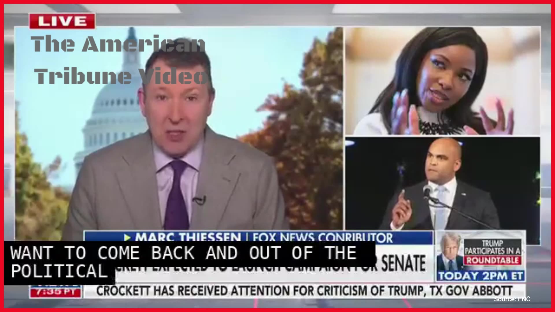 Conservatives Celebrate as Jasmine Crockett’s Senate Bid Looks Likely in Major Win for MAGA