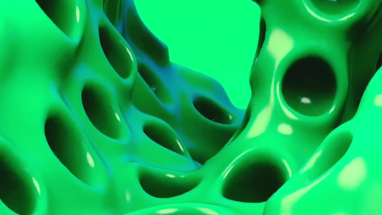Abstract 3D Character Animation: Melting in Slime