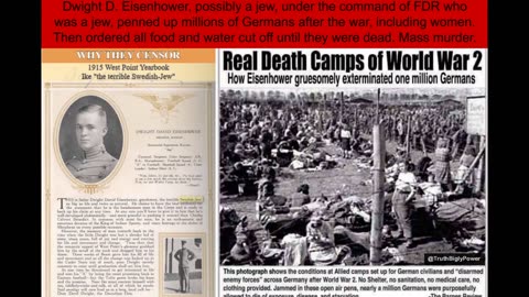 Those that orchestrated WW1 and WW2, which were both done to create a jewish World Order