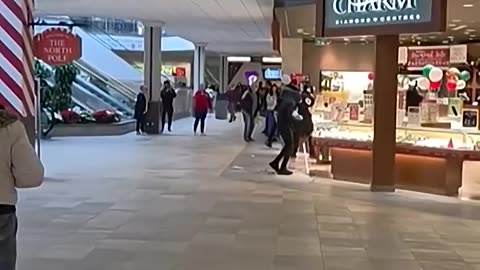 CANADIAN SHOPPING SPREE...FIVE ARRESTED