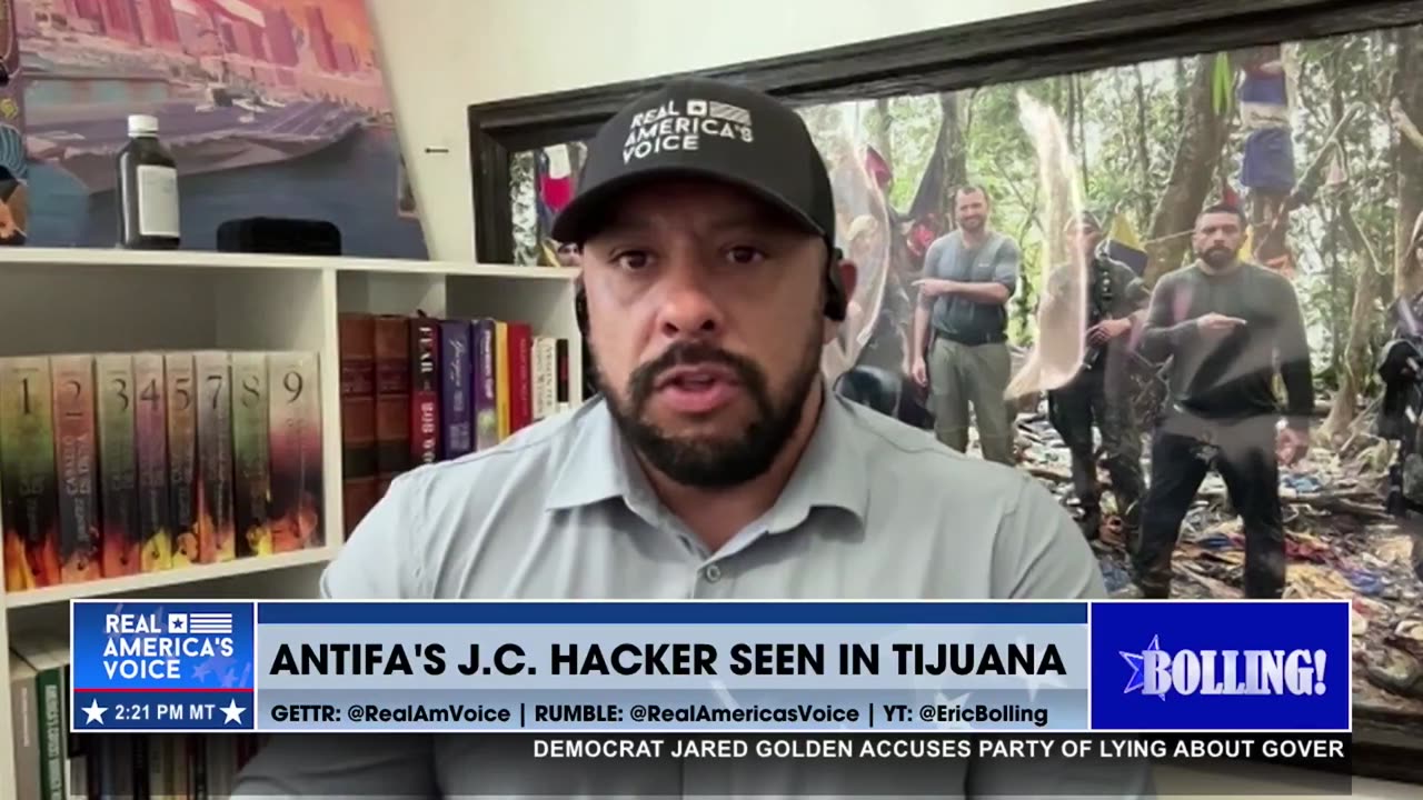ANTIFA’S J.C. HACKER SEEN IN TIJUANA