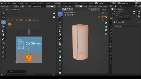 Blender basic - Los mapas UV - practicas
