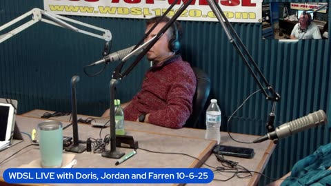 WDSL LIVE with Jordan, Doris and Farren 10-6-25