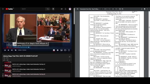 Couples react: Depp vs Heard transcripts of the trial day 20 (part 1)