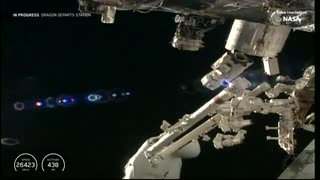 SpaceX Crew-11 Dragon Endeavor: Undocking and departure From The ISS