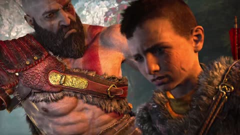 God of War - The Witch leads Kratos and Boy to a new Realm